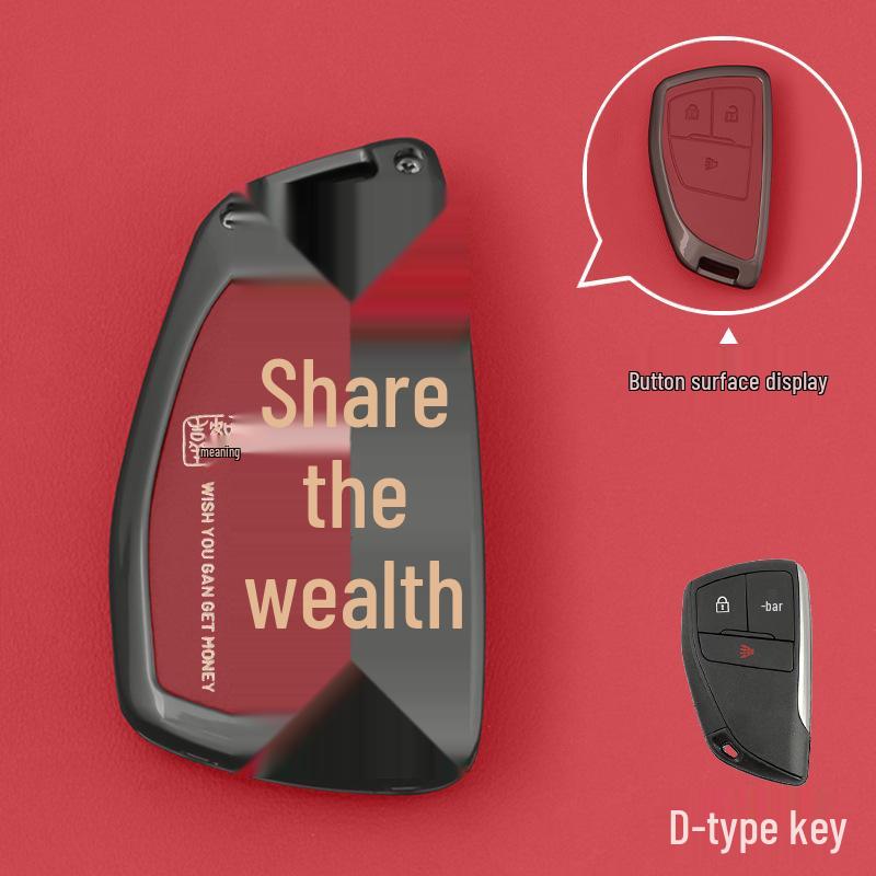 Compatible Buick Key Case for LaCrosse, GL6, Envision, Verano, Regal, Encore GX, and GL8 with 5-Button Design
Compatible Buick Key Case for LaCrosse, GL6, Envision, Verano, Regal, Encore GX, and GL8 with 5-Button Design