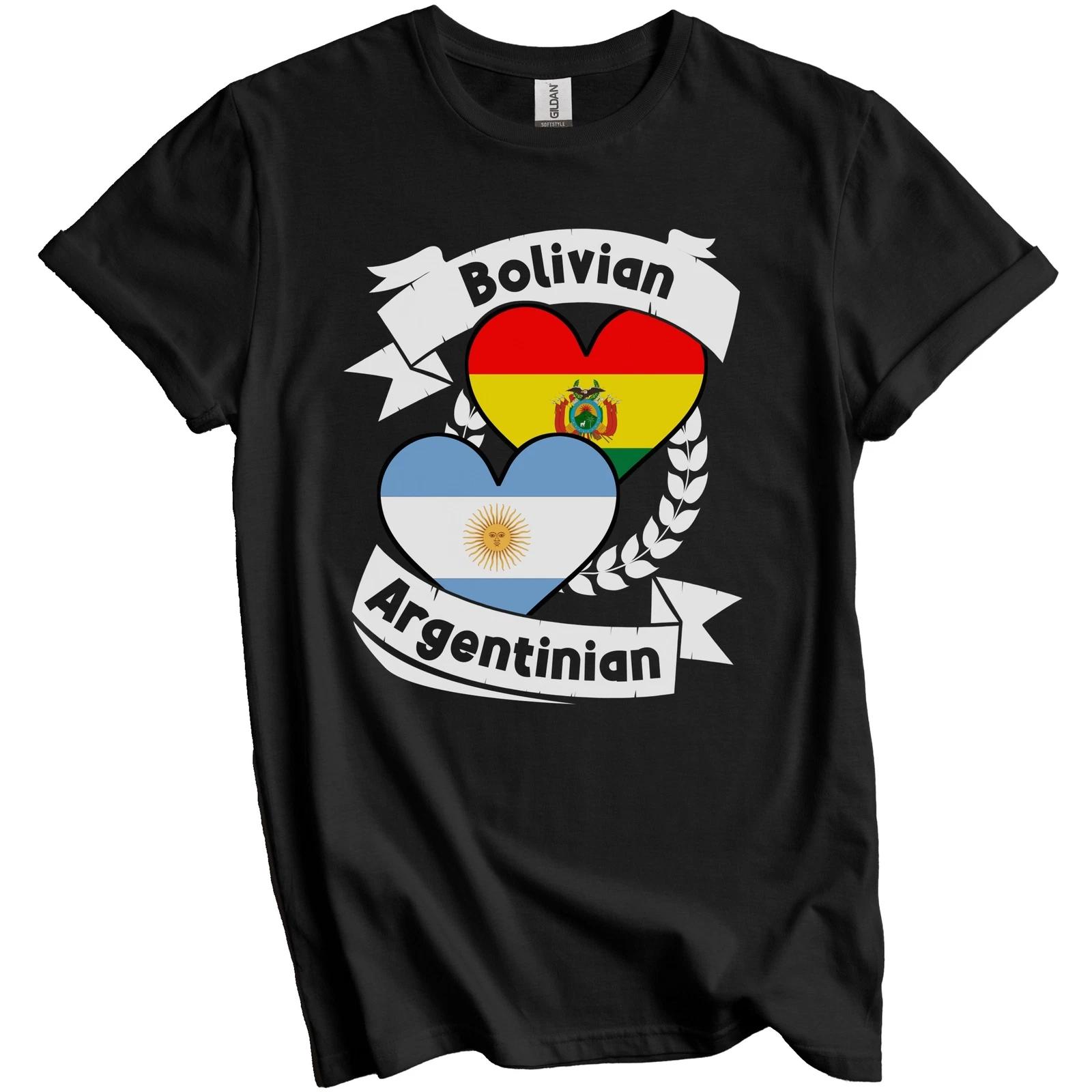 Bolivian Argentinian Heart Flags Bolivia Argentina T-Shirt S
Bolivian Argentinian Heart Flags Bolivia Argentina T-Shirt S