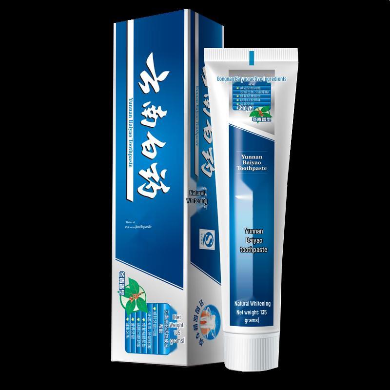 Yunnan Baiyao Multi-Effect Gum Care Toothpaste, Wintergreen
Yunnan Baiyao Multi-Effect Gum Care Toothpaste, Wintergreen