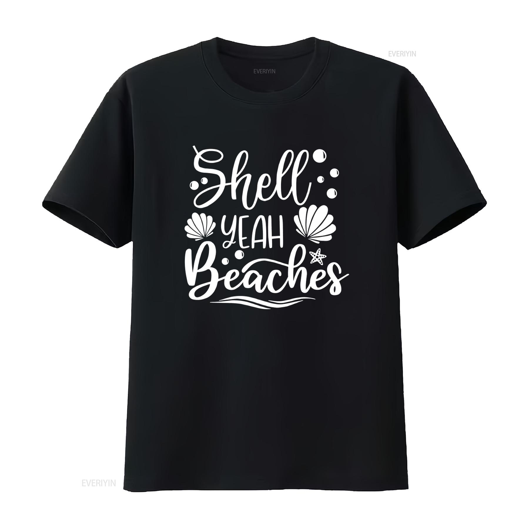 Shell Yeah Beaches T Shirt Seashell Design for Beach Life Summer Vacation Trip Stylish and Comfortable vintage Washed Versatile 4XL
Shell Yeah Beaches T Shirt Seashell Design for Beach Life Summer Vacation Trip Stylish and Comfortable vintage Washed Versatile 4XL