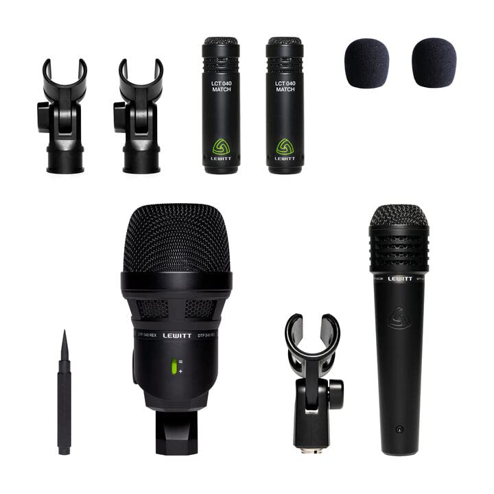 LEWITT Microphone Set Drum Recording BEATKIT 
LEWITT Microphone Set Drum Recording BEATKIT