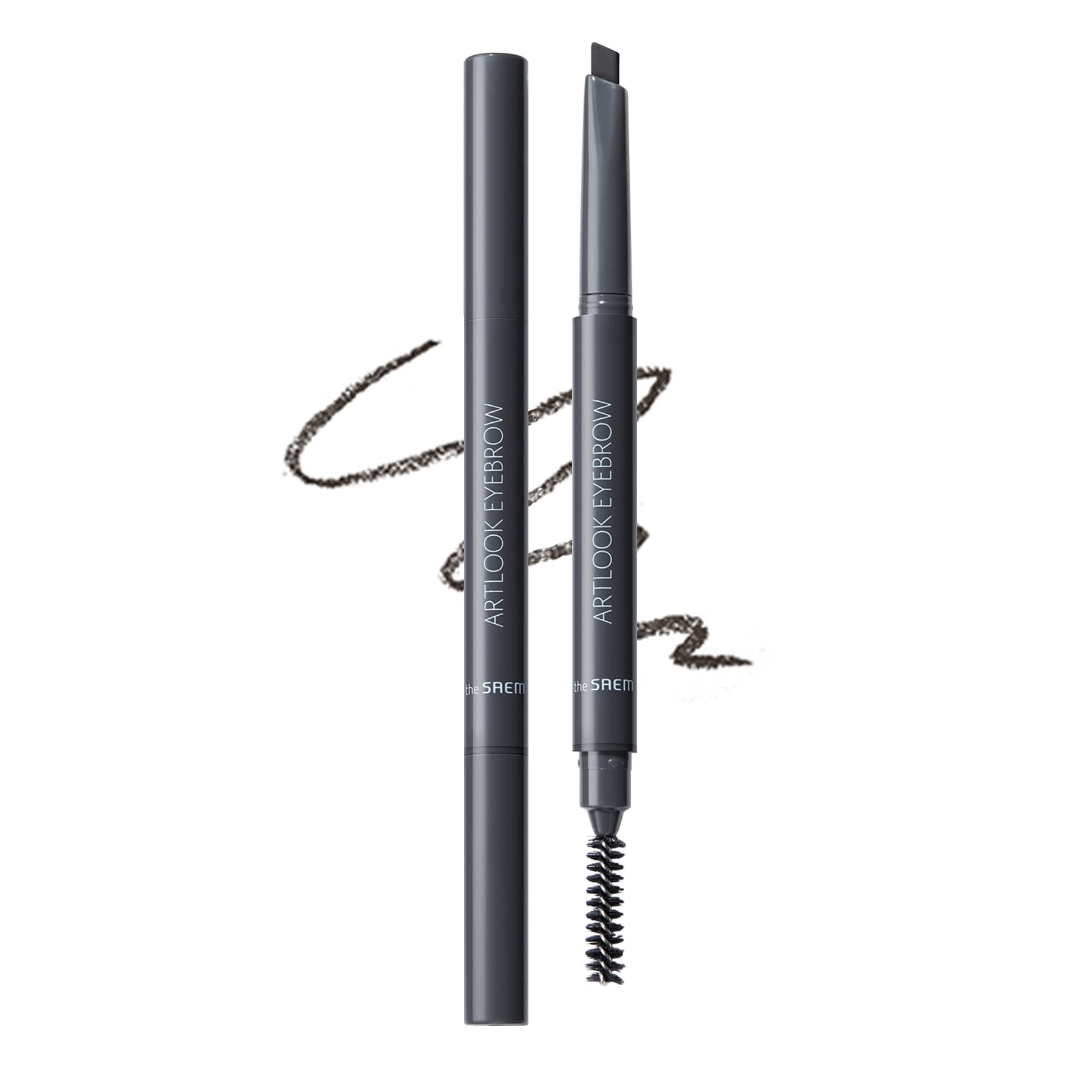 The Saem Japan Official Art Look Eyebrow 04 Black Gray 0468 2WAY Eyebrow Pencil
The Saem Japan Official Art Look Eyebrow 04 Black Gray 0468 2WAY Eyebrow Pencil
