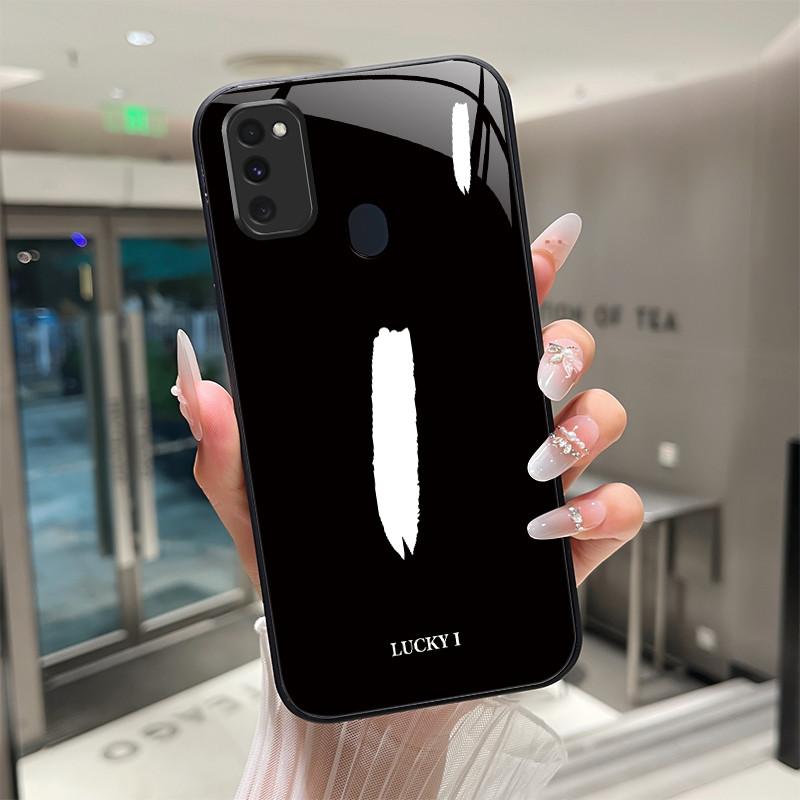 Phone Case For Samsung Galaxy M21 M30S 2020 Covers Lucky Letter Hard Case For Samsung M21 SM-M215F Tempered Glass Soft TPU Funda Samsung M21
Phone Case For Samsung Galaxy M21 M30S 2020 Covers Lucky Letter Hard Case For Samsung M21 SM-M215F Tempered Glass Soft TPU Funda Samsung M21