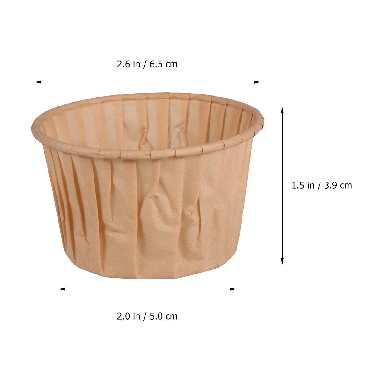 60Pcs Muffin Cups Premium Cake Liners Baking Supplies for Cupcakes Cheesecakes Eggs Mousse Baby Shower Birthday хаки
60Pcs Muffin Cups Premium Cake Liners Baking Supplies for Cupcakes Cheesecakes Eggs Mousse Baby Shower Birthday хаки