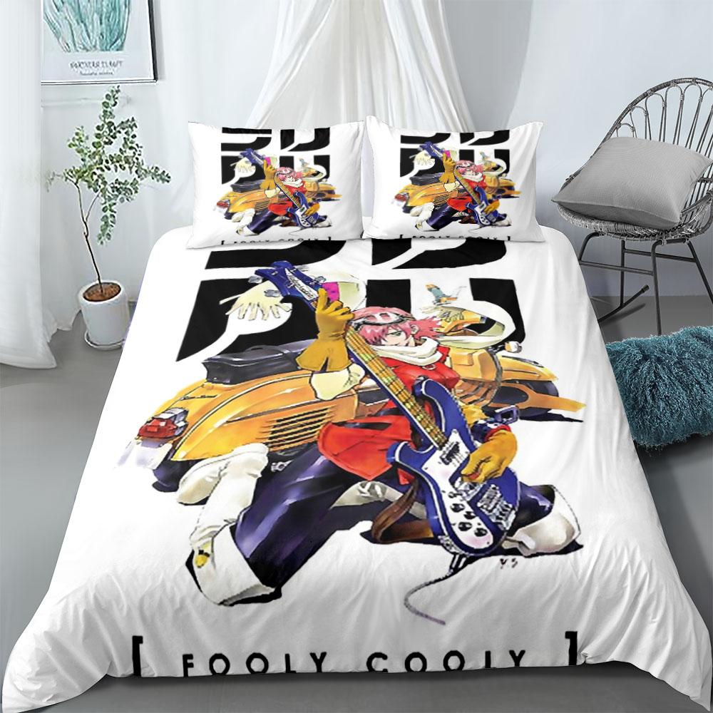 SkinFriendly Comfortable King Queen Double Full Twin Single Fooly Cooly Haruko without Size Bed Polyester Quilt Comforter (quilt)-EU Single(135*200cm)3pcs
SkinFriendly Comfortable King Queen Double Full Twin Single Fooly Cooly Haruko without Size Bed Polyester Quilt Comforter (quilt)-EU Single(135*200cm)3pcs