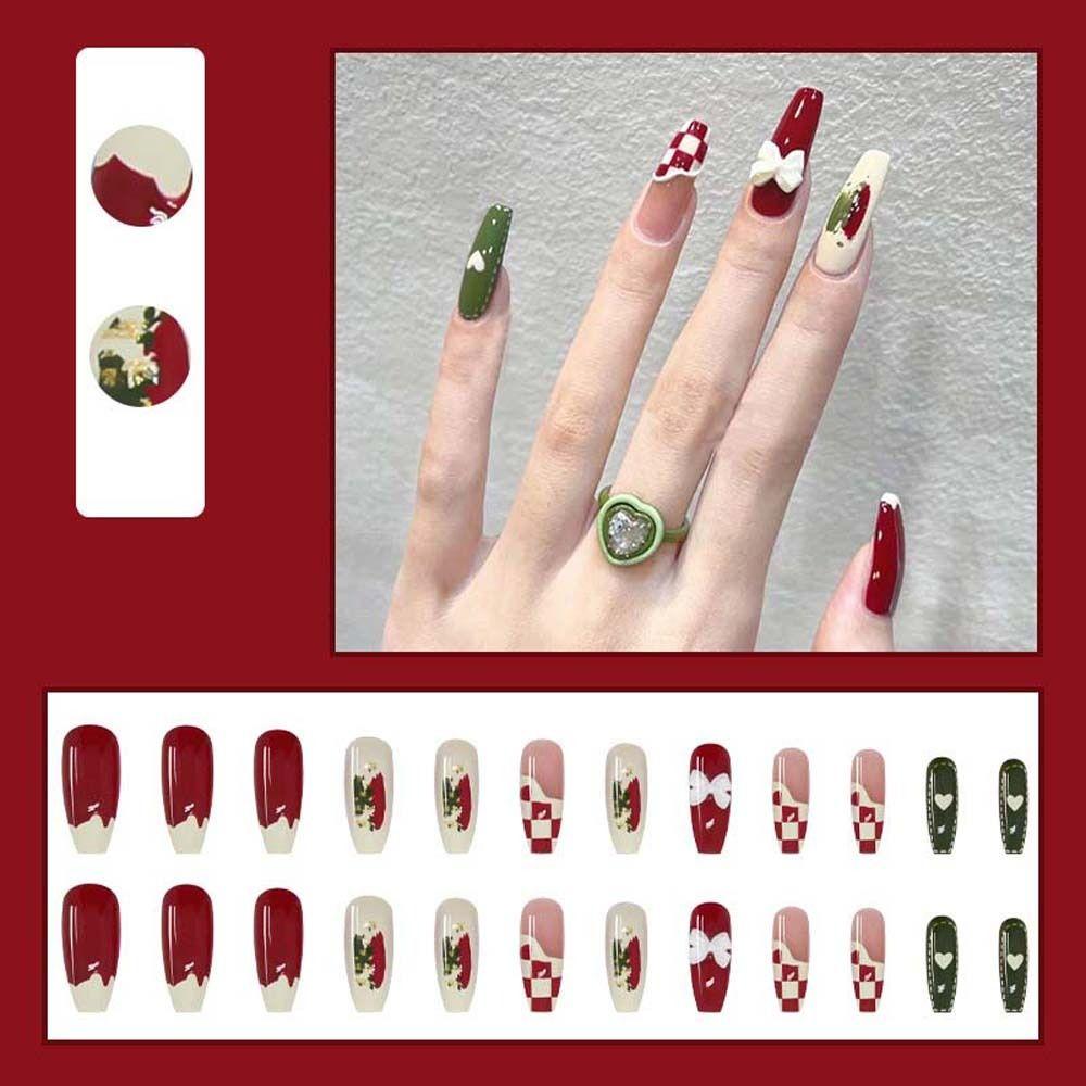 Press On Nails Checkerboard Fake Nails Blush Fake Nails Nail Decorations Full Cover False Nails A1
Press On Nails Checkerboard Fake Nails Blush Fake Nails Nail Decorations Full Cover False Nails A1