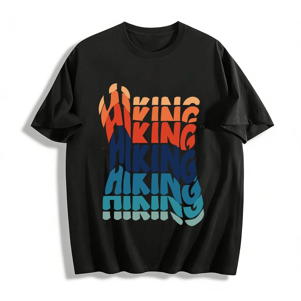 Hiking Enthusiast Stacked Text Casual Outdoor T-Shirt Pure cotton T-shirt XXS
Hiking Enthusiast Stacked Text Casual Outdoor T-Shirt Pure cotton T-shirt XXS
