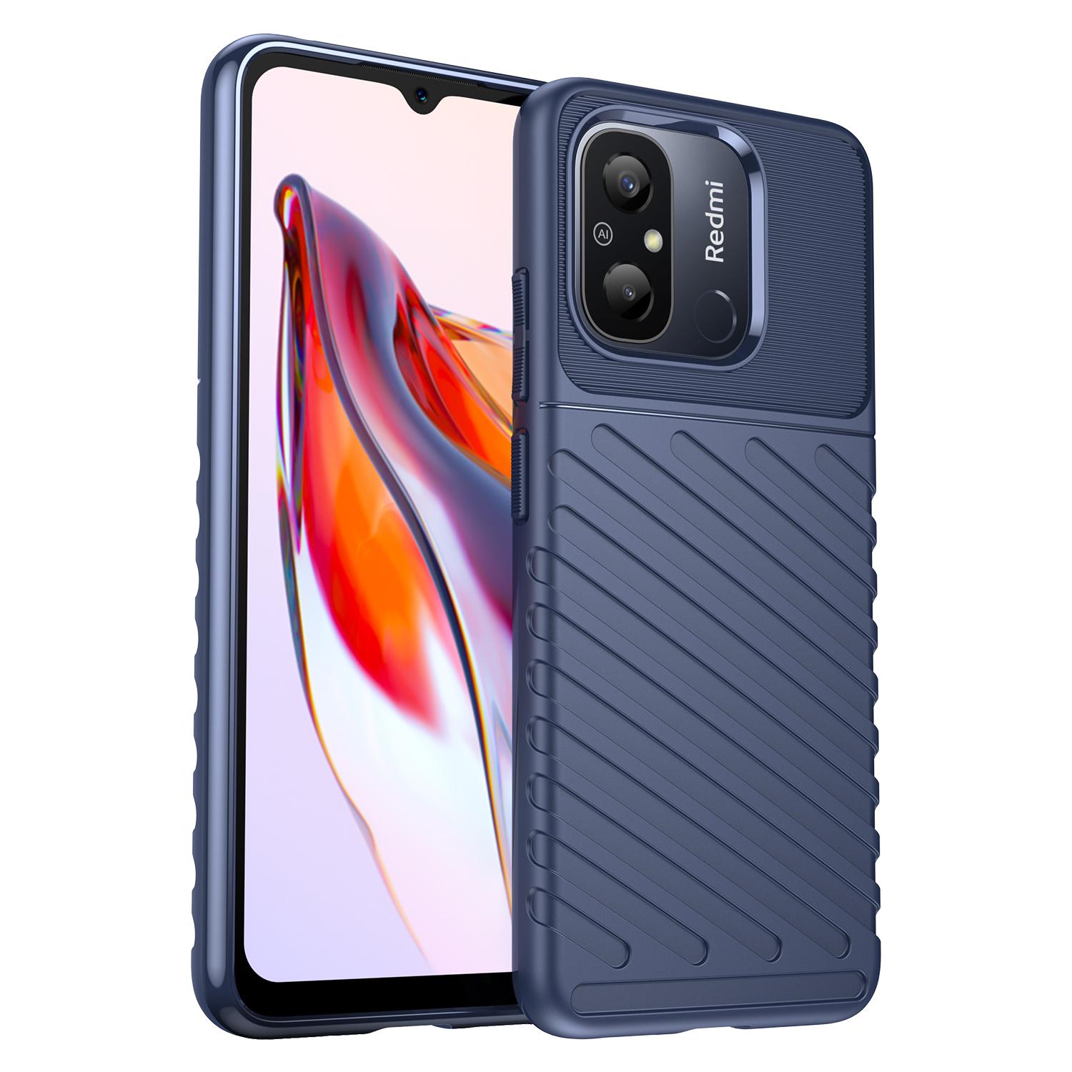 Для Xiaomi Redmi 12C 4G Thunder Series утолщенный чехол для телефона из ТПУ с саржевой текстурой, противоскользящий чехол для телефона Blue
Для Xiaomi Redmi 12C 4G Thunder Series утолщенный чехол для телефона из ТПУ с саржевой текстурой, противоскользящий чехол для телефона Blue