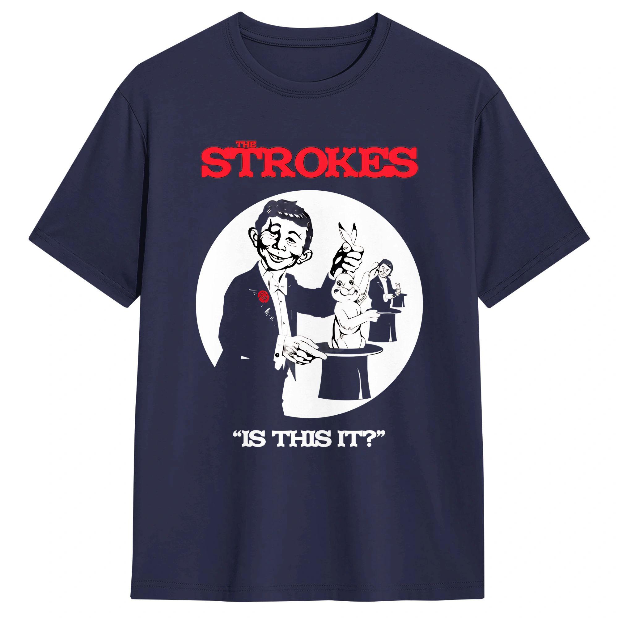 The Strokes Band TShirt Beach Pure Cotton T Shirts For Male Hip Hop Printed Tshirt Short Sleeves Y2K Basic Top Tees 4XL
The Strokes Band TShirt Beach Pure Cotton T Shirts For Male Hip Hop Printed Tshirt Short Sleeves Y2K Basic Top Tees 4XL