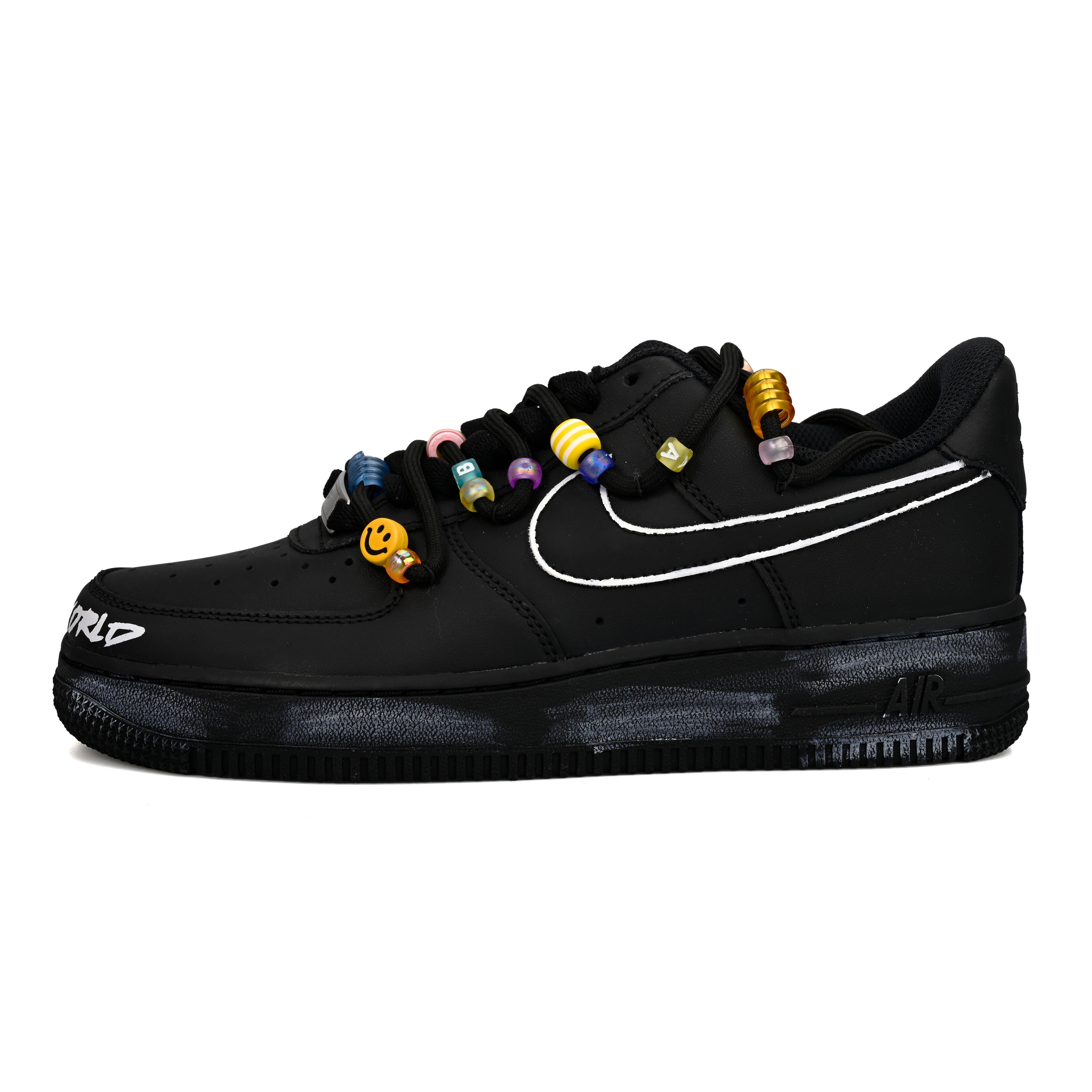 Nike Air Force 1 Multicolor Bead SAML Impact Resistance Low top Skateboard Shoes Unisex Black CW2288-001(Team6-) 44
Nike Air Force 1 Multicolor Bead SAML Impact Resistance Low top Skateboard Shoes Unisex Black CW2288-001(Team6-) 44