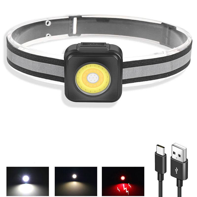 Portable COB Keychain Headlamp With White/Yellow/Red Light Mode Built-in Battery Rechargeable Headlights For Running Fishing
Portable COB Keychain Headlamp With White/Yellow/Red Light Mode Built-in Battery Rechargeable Headlights For Running Fishing