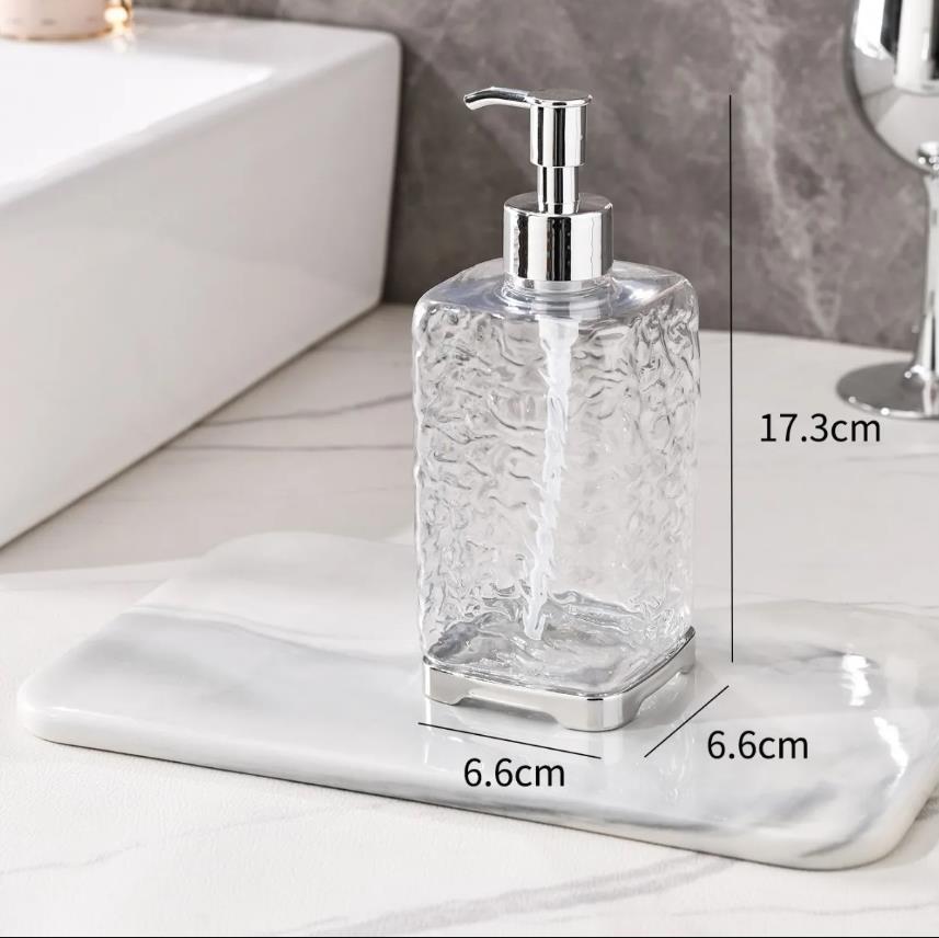 1pc Portable Liquid Dispenser Bottle Bathroom Glass Bottle Travel Liquid Hand Sanitizer Dispenser 450Ml Bathroom Soap Dispenser
1pc Portable Liquid Dispenser Bottle Bathroom Glass Bottle Travel Liquid Hand Sanitizer Dispenser 450Ml Bathroom Soap Dispenser