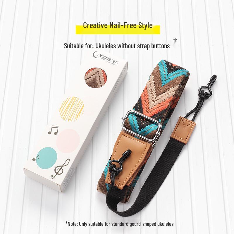 Universal Crossbody Ukulele Strap (21-26 inch) - Nail-Free Design Ukulele applicable
Universal Crossbody Ukulele Strap (21-26 inch) - Nail-Free Design Ukulele applicable