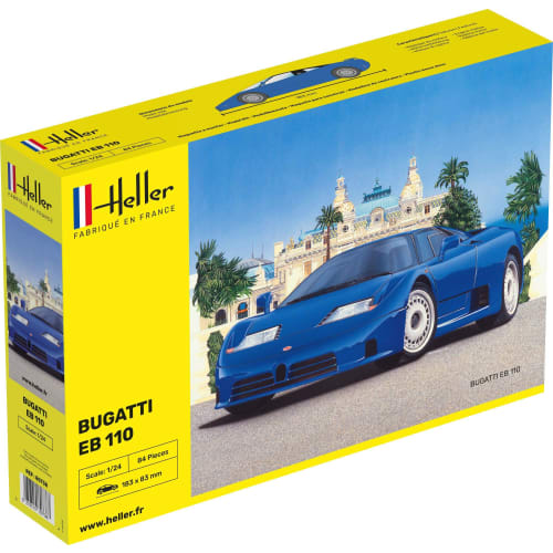 Heller 1/24 Bugatti EB110
Heller 1/24 Bugatti EB110