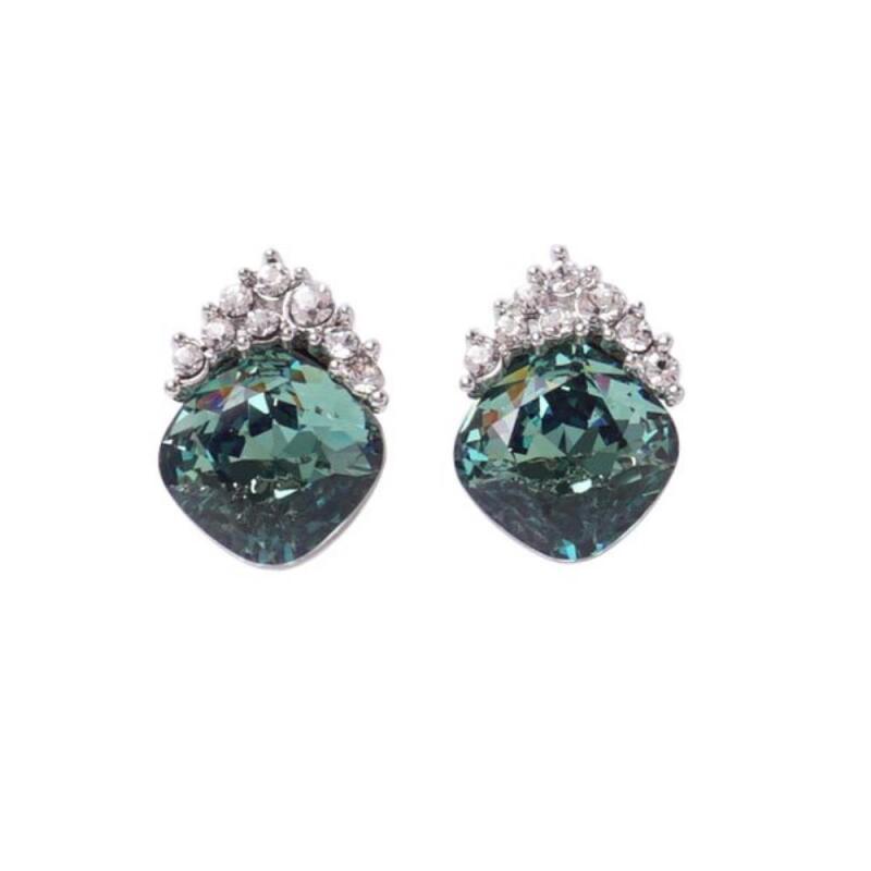 Zunxiing Crystal Earrings Women s Crown Green ONECOLOR
Zunxiing Crystal Earrings Women s Crown Green ONECOLOR