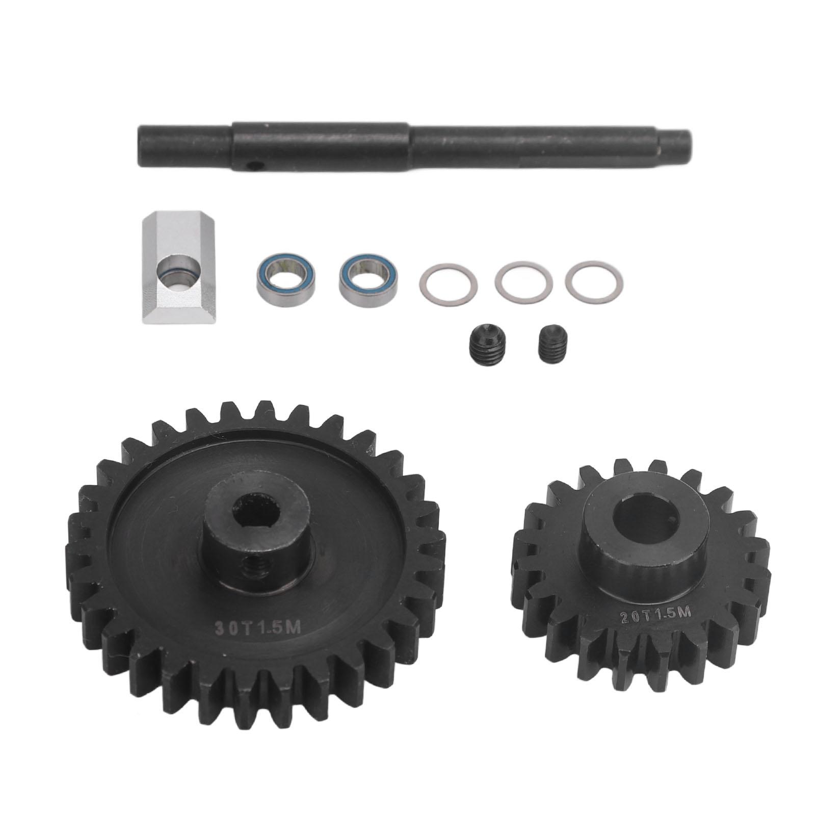 RC Car Gear Kit Set Harden Steel Gears for XRT 1/5 1.5M Crawler Car Large Transmission Gear Part 20T 30T
RC Car Gear Kit Set Harden Steel Gears for XRT 1/5 1.5M Crawler Car Large Transmission Gear Part 20T 30T