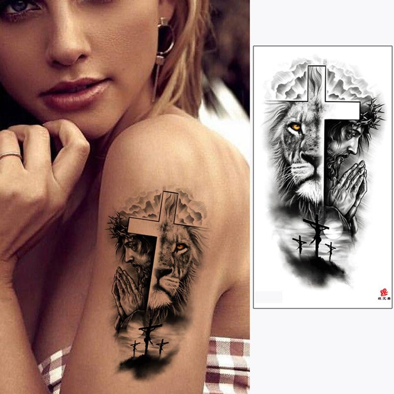 Waterproof Temporary Tattoos for Men Women Animal Lion Tiger Bear Tattoo Stickers Wolf Crown Body Art Arm Fake Tatoo
Waterproof Temporary Tattoos for Men Women Animal Lion Tiger Bear Tattoo Stickers Wolf Crown Body Art Arm Fake Tatoo
