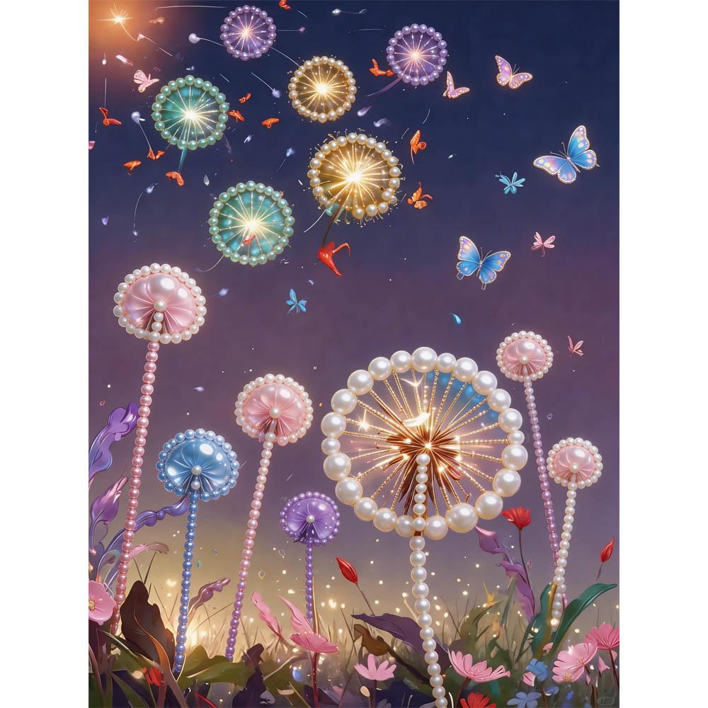 5D DIY Frameless Pearl Painting Dandelion Pattern Painting Kit, Suitable for Home Living Room Bedroom and Other Wall Decoration Art Paintings 30x40cm
5D DIY Frameless Pearl Painting Dandelion Pattern Painting Kit, Suitable for Home Living Room Bedroom and Other Wall Decoration Art Paintings 30x40cm