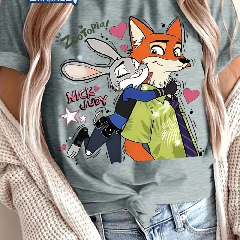 Nick and Judy Hopps Zootopia Graphic Tshirt All Season Cotton Casual Fashion for Unisex and Women Comfortable and Soft 4XL
Nick and Judy Hopps Zootopia Graphic Tshirt All Season Cotton Casual Fashion for Unisex and Women Comfortable and Soft 4XL