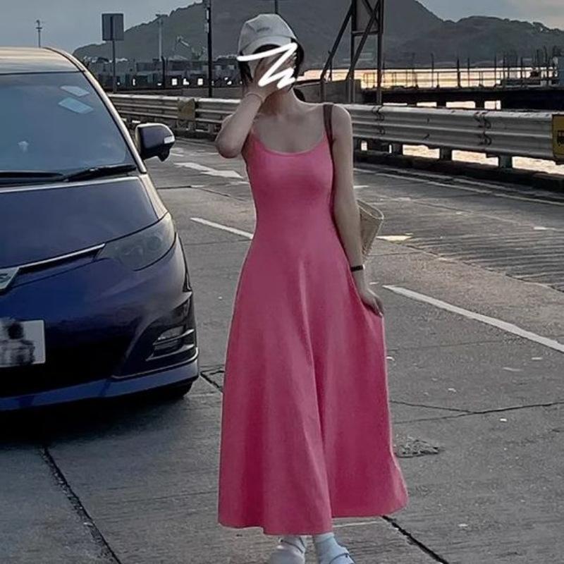 Pink suspender dress, summer new women s waist is super beautiful, French seaside vacation dress looks thin S малиновый розовый
Pink suspender dress, summer new women s waist is super beautiful, French seaside vacation dress looks thin S малиновый розовый