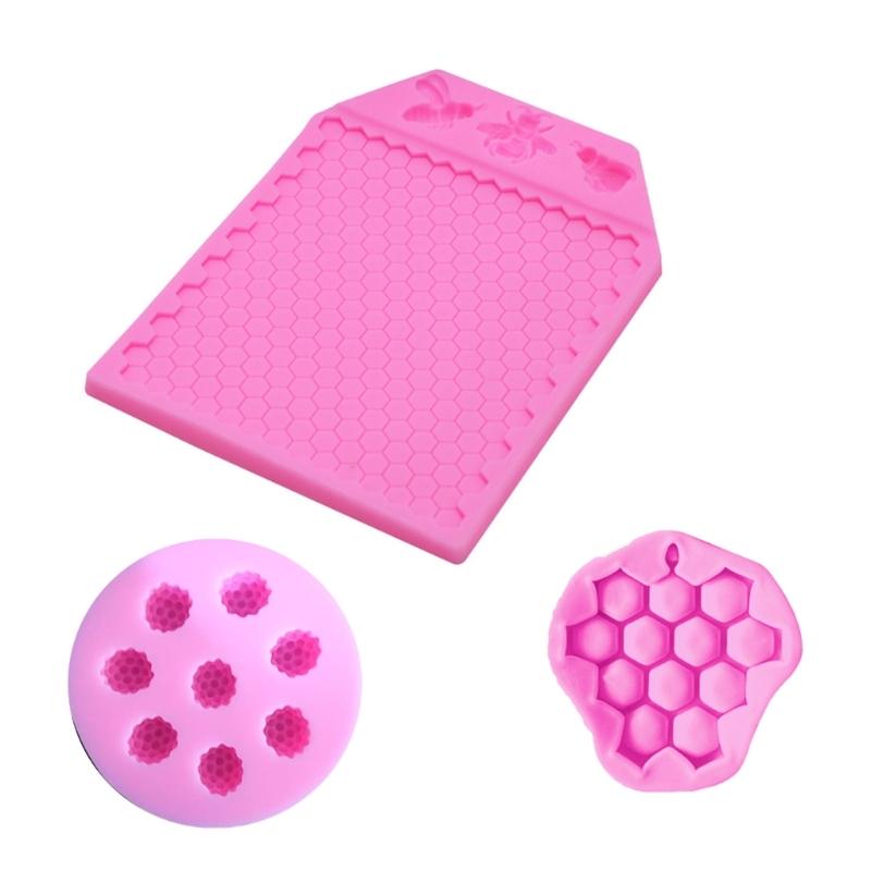 Unique Bee-Beehive Silicone Mold Cute Honeycomb-Chocolate Fondant Molds Homemade-Chocolate-Cupcake Mold DIY Tool 1 рожевий
Unique Bee-Beehive Silicone Mold Cute Honeycomb-Chocolate Fondant Molds Homemade-Chocolate-Cupcake Mold DIY Tool 1 рожевий
