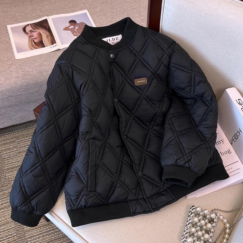 2025 Women s Korean Style Quilted Velvet Cotton Jacket – Small, Padded, Autumn/Winter 2XL for 150-170 lbs
2025 Women s Korean Style Quilted Velvet Cotton Jacket – Small, Padded, Autumn/Winter 2XL for 150-170 lbs