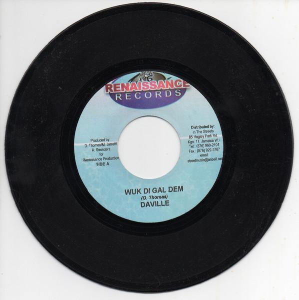 7inch Record DA VILLE - Wuk Di Gal Dem NONE Renaissance Rec Jamaica Reggae, Ska & Dub Used
7inch Record DA VILLE - Wuk Di Gal Dem NONE Renaissance Rec Jamaica Reggae, Ska & Dub Used