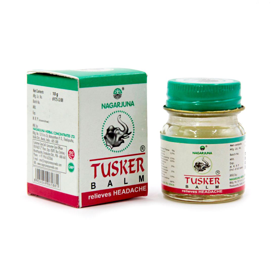 Бальзам Тускер (10 г), Tusker Balm, Nagarjuna
Бальзам Тускер (10 г), Tusker Balm, Nagarjuna