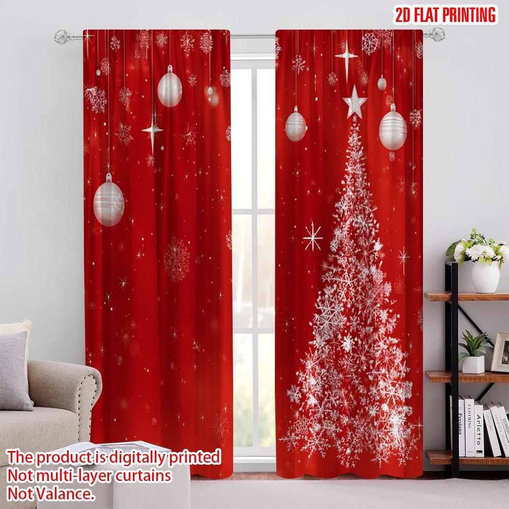 2pcs,2D plane printing Curtains&Window Treatment Xmas Ball Glitter Sparkle Snow Versatile 100% Polyester (without rod) Room 52.50 × 116.00 cm 2 pcs
2pcs,2D plane printing Curtains&Window Treatment Xmas Ball Glitter Sparkle Snow Versatile 100% Polyester (without rod) Room 52.50 × 116.00 cm 2 pcs