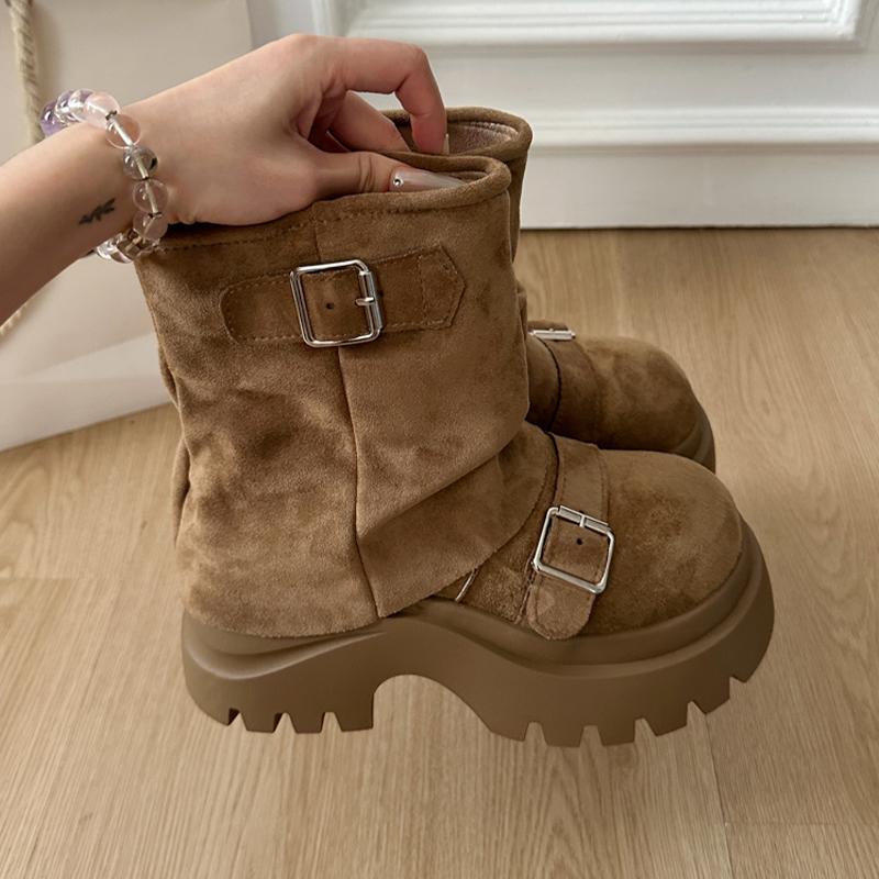 Fashion Platform Women s Ankle Boots Flats Suede Fashoin Shoes Casual Designer Woman Sport Boots 2025 Winter New Dress Mujer Short Botas 40 хаки
Fashion Platform Women s Ankle Boots Flats Suede Fashoin Shoes Casual Designer Woman Sport Boots 2025 Winter New Dress Mujer Short Botas 40 хаки