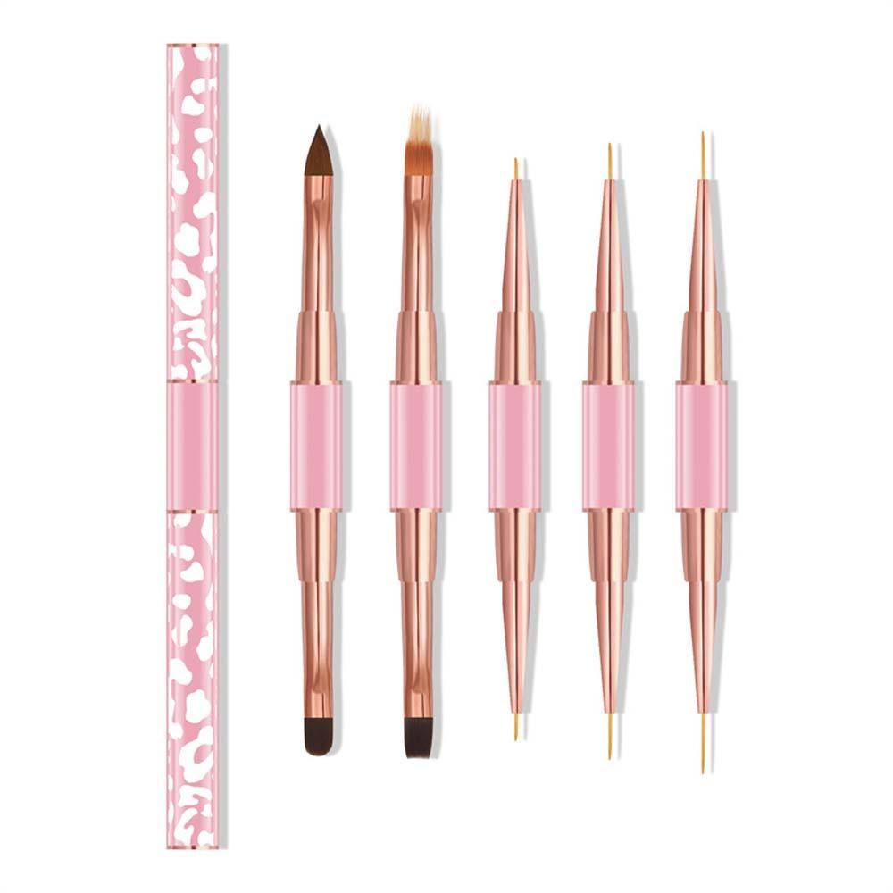 5Pcs/set Double Head Nail Art Liner Brushes Set Nail Glue Phototherapy Brush Nail Stylist
5Pcs/set Double Head Nail Art Liner Brushes Set Nail Glue Phototherapy Brush Nail Stylist