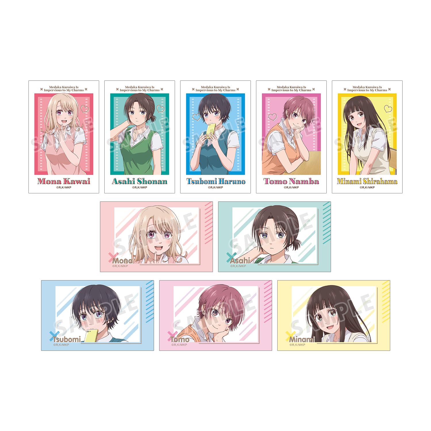 ТВ аниме Медака пойми мою торговую иллюстрационную карточку коробка Куроива не милашка 10 штук
ТВ аниме Медака пойми мою торговую иллюстрационную карточку коробка Куроива не милашка 10 штук