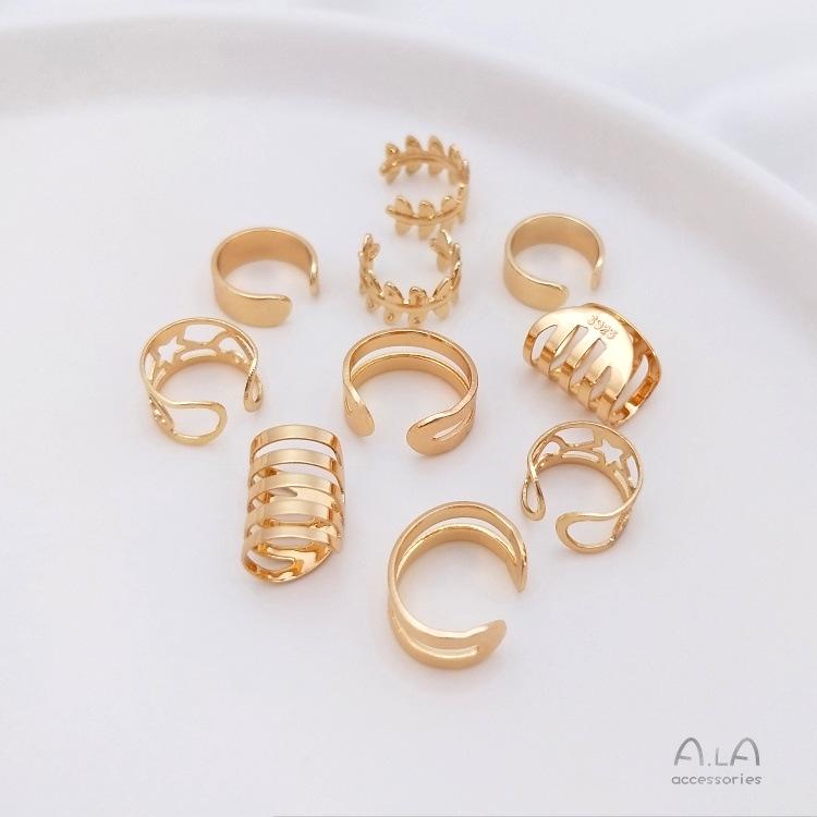 14K Gold-Filled Color-Preserving C-Shaped Ear Clip No Piercing Cuff Earrings - Handcrafted Jewelry Accessories
14K Gold-Filled Color-Preserving C-Shaped Ear Clip No Piercing Cuff Earrings - Handcrafted Jewelry Accessories