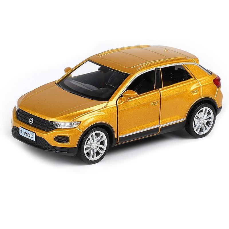1/36 Модель автомобиля из сплава Volkswagen T-ROC Литая под давлением и игрушечные транспортные средства Металлическая модель автомобиля Симуляция Оттягивание назад Коллекция Детская игрушка F344 золотой
1/36 Модель автомобиля из сплава Volkswagen T-ROC Литая под давлением и игрушечные транспортные средства Металлическая модель автомобиля Симуляция Оттягивание назад Коллекция Детская игрушка F344 золотой