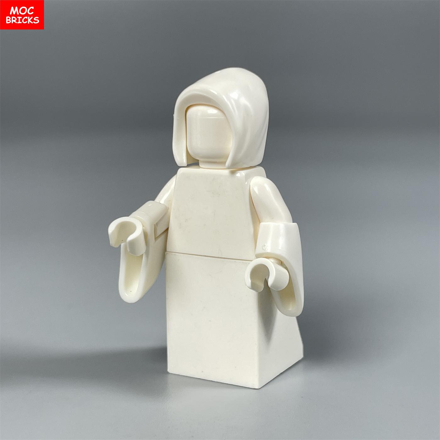 MOC Bricks White Dress 4cm Figure Wear Sleeve Arm Ancient China Han Chinese Clothing Constructing Blocks Plaything Children Doll
MOC Bricks White Dress 4cm Figure Wear Sleeve Arm Ancient China Han Chinese Clothing Constructing Blocks Plaything Children Doll