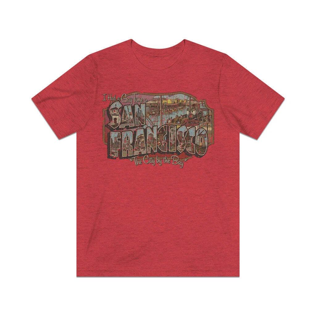 I Had a Gay Time in San Francisco 1943 Vintage Men s T shirt XL
I Had a Gay Time in San Francisco 1943 Vintage Men s T shirt XL