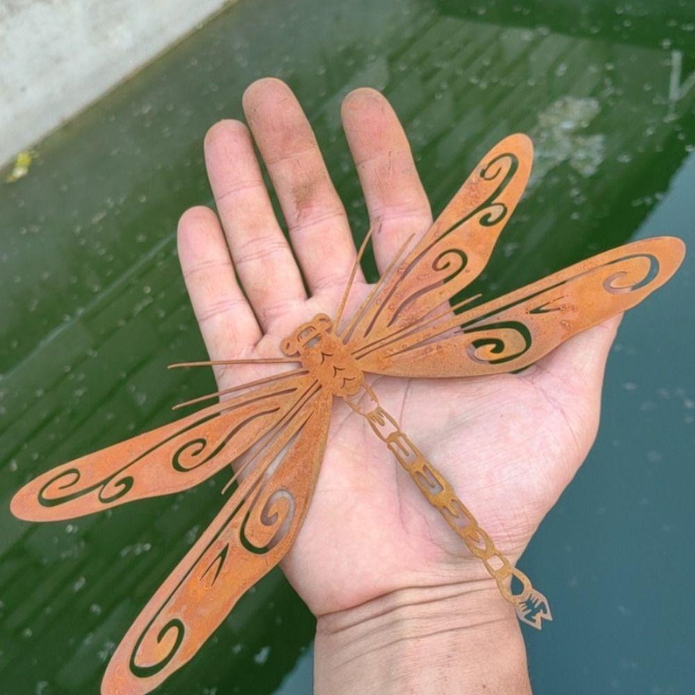 Iron Dragonfly Wall Hanging Metal Art Dragonfly Decorations Crafts Garden Pendant Garden Dragonfly
Iron Dragonfly Wall Hanging Metal Art Dragonfly Decorations Crafts Garden Pendant Garden Dragonfly