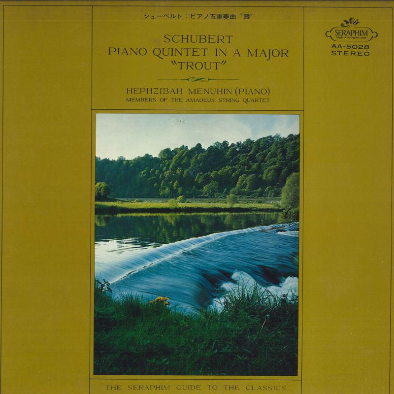 LP Record HEPHZIBAH MENUHIN & AMADEUS-QUARTET - Franz Schubert, trout Quintet AA5028 Seraphim 1971 Japan Obi Classical Used
LP Record HEPHZIBAH MENUHIN & AMADEUS-QUARTET - Franz Schubert, trout Quintet AA5028 Seraphim 1971 Japan Obi Classical Used