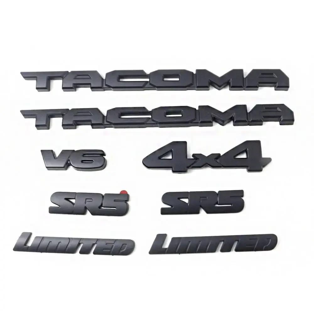 8pcs car logo ABS covering Tacoma V6 SR5 Trunk Car Door Tailgate For Toyota Tacoma covered vehicle label 4X4 limtrd accessories
8pcs car logo ABS covering Tacoma V6 SR5 Trunk Car Door Tailgate For Toyota Tacoma covered vehicle label 4X4 limtrd accessories