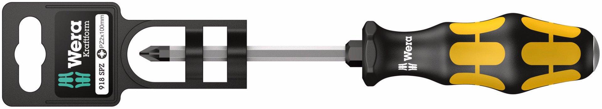 WERA Kraftform Handle Hexagonal Penetration Pozidrive Driver Tip Size PZ1 Shaft Length 80mm 100080
WERA Kraftform Handle Hexagonal Penetration Pozidrive Driver Tip Size PZ1 Shaft Length 80mm 100080