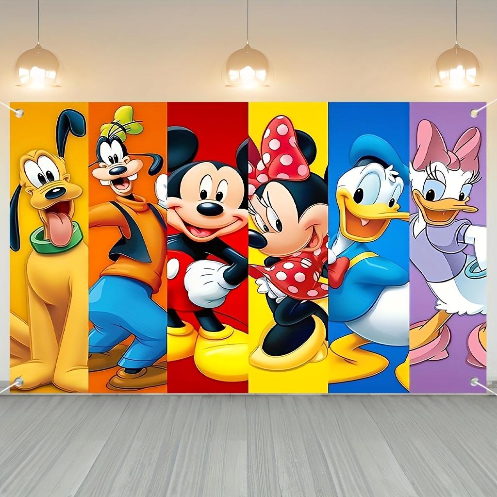 Disney Mickey Minnie Mouse Party Backdrop Tapestry Goofy Pluto Daisy Donald Duck Printed Funny Wall Cloth Kawaii Tapestry 74x94cm(29x37in)
Disney Mickey Minnie Mouse Party Backdrop Tapestry Goofy Pluto Daisy Donald Duck Printed Funny Wall Cloth Kawaii Tapestry 74x94cm(29x37in)
