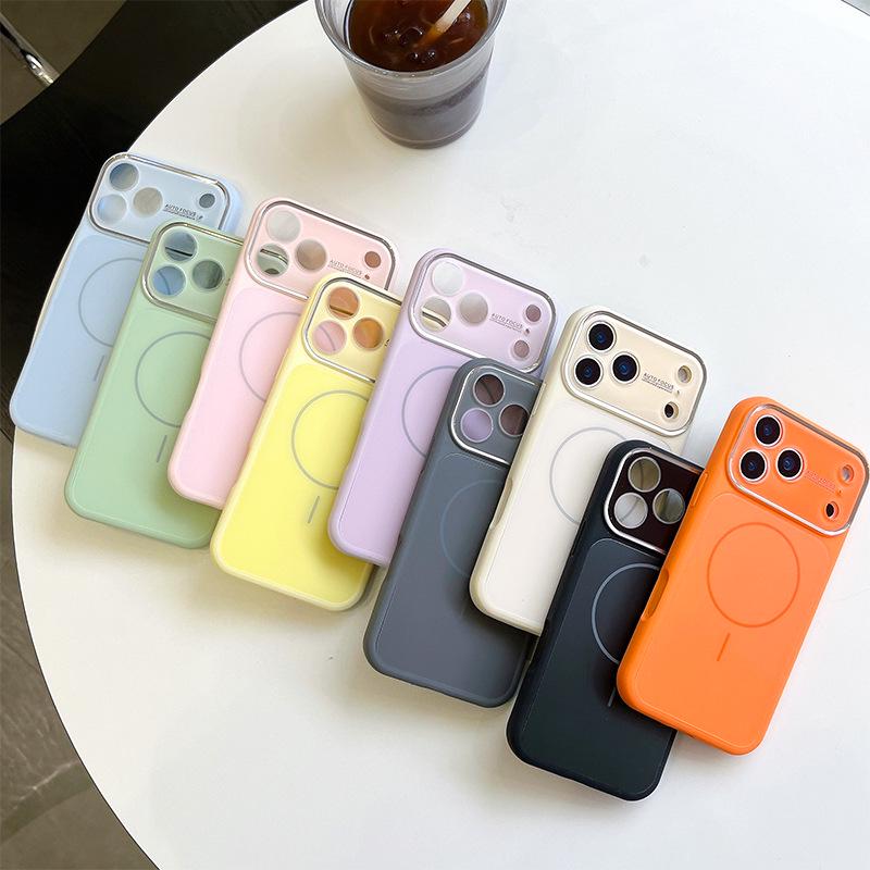 Cross-Border Apple 15 Pro Max Magnetic Jelly Case - Anti-Fingerprint, Full Lens Coverage, Drop Protection 15 Pro Max
Cross-Border Apple 15 Pro Max Magnetic Jelly Case - Anti-Fingerprint, Full Lens Coverage, Drop Protection 15 Pro Max