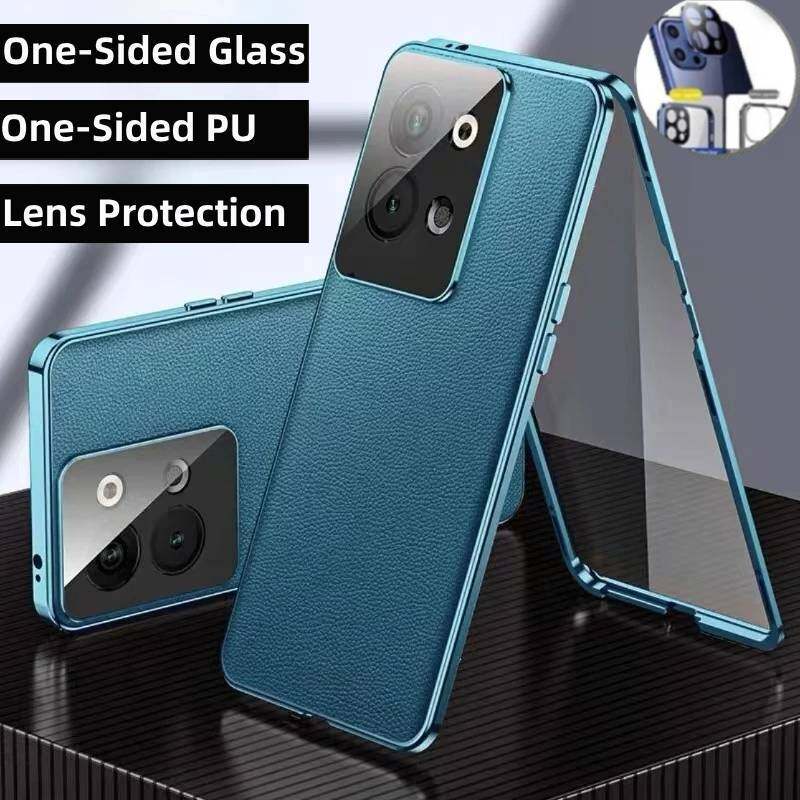 Magnetic Case for Xiaomi Redmi K70/K70e/K80/K80 Pro/Turbo3/Turbo4 Leather Shell with Metal Bumper & Anti-Scratch Tempered Glass Redmi K70E чёрный
Magnetic Case for Xiaomi Redmi K70/K70e/K80/K80 Pro/Turbo3/Turbo4 Leather Shell with Metal Bumper & Anti-Scratch Tempered Glass Redmi K70E чёрный