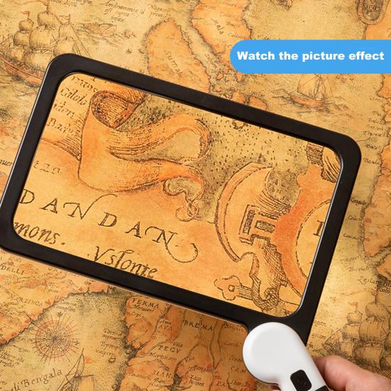 1 комплект ручної лупи з регульованою ручкою Зручна рукоятка Яскравість 5-кратного світлодіодного збільшувального скла Інструмент для ремонту Господарські товари
1 комплект ручної лупи з регульованою ручкою Зручна рукоятка Яскравість 5-кратного світлодіодного збільшувального скла Інструмент для ремонту Господарські товари