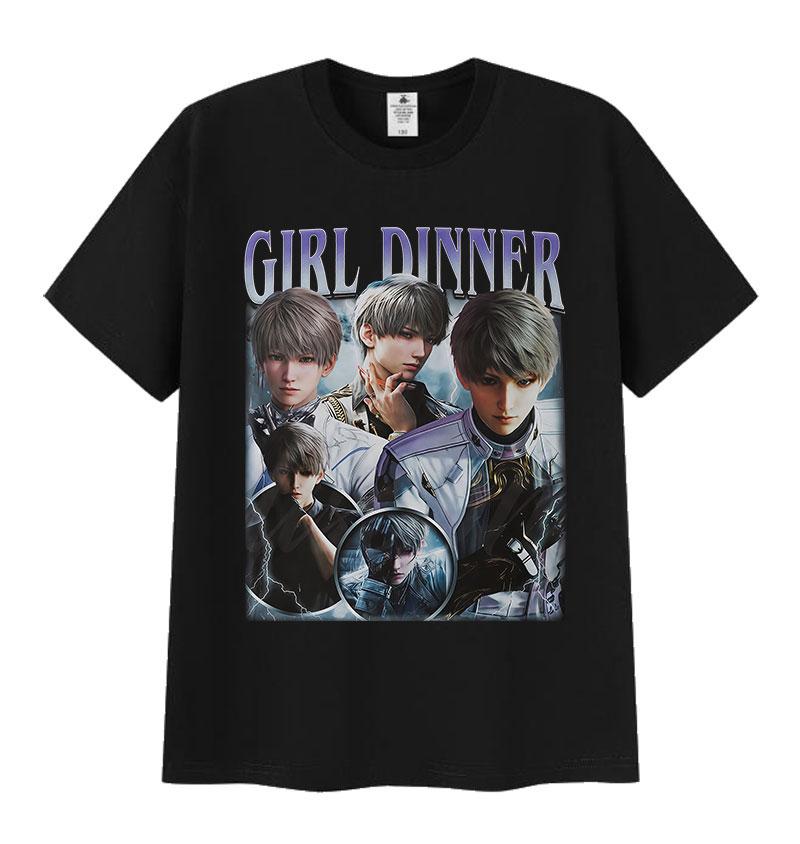 Limited Girl Dinner Love and Deepspace Game Graphic T Shirt Men s Vintage Fashion Short Sleeve T-shirts Cosplay Clothing T-shirt 4XL
Limited Girl Dinner Love and Deepspace Game Graphic T Shirt Men s Vintage Fashion Short Sleeve T-shirts Cosplay Clothing T-shirt 4XL