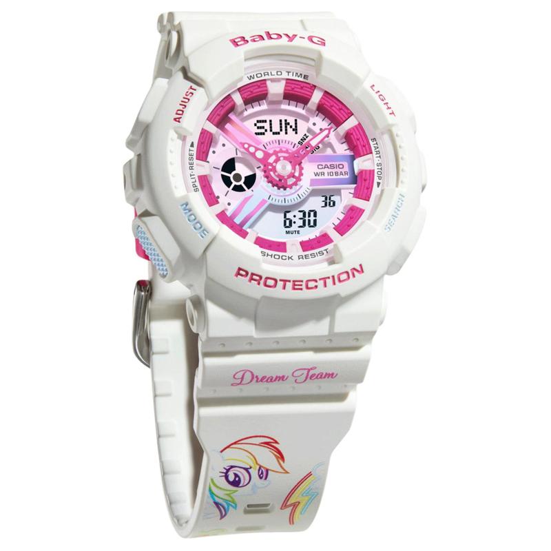 CASIO × My Little Pony BA-110 Series Quartz Resin Strap Women’s Watch Pink Dial BA-110XMLP25-7PFUN рожевий
CASIO × My Little Pony BA-110 Series Quartz Resin Strap Women’s Watch Pink Dial BA-110XMLP25-7PFUN рожевий