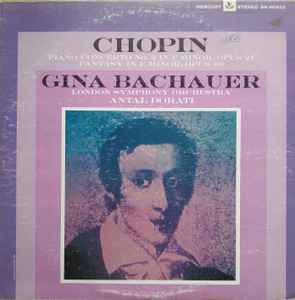 LP Record FRÉDÉRIC CHOPIN, GINA BACHAUER, LON - Piano Concerto No.2 In F Minor, Opu SR90432 Mercury 1965 US Classical Used
LP Record FRÉDÉRIC CHOPIN, GINA BACHAUER, LON - Piano Concerto No.2 In F Minor, Opu SR90432 Mercury 1965 US Classical Used