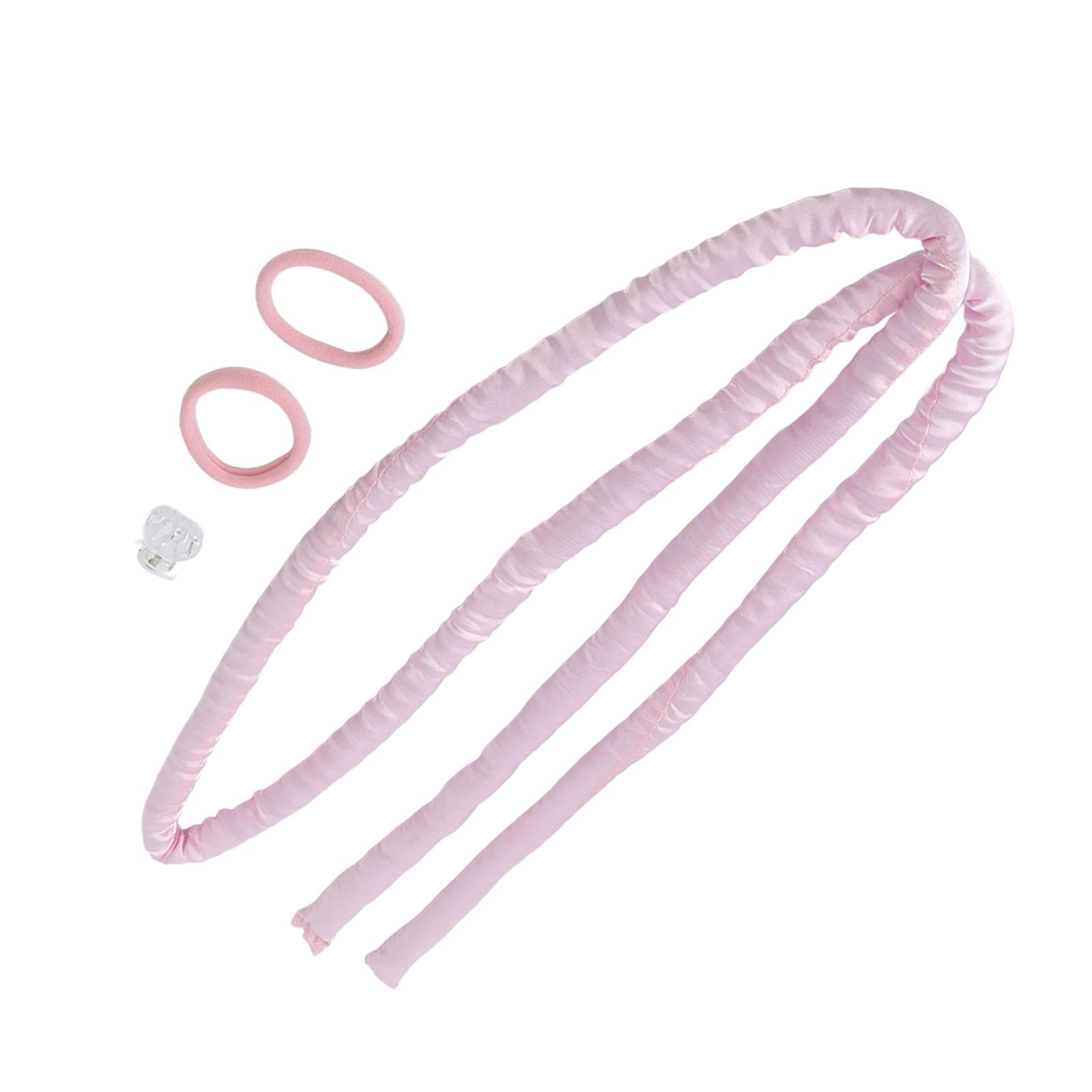 Pink Heatless Curling Set Hair Rod High Comfort Cloth Headband Clips DIY Curls Rollers for Sleeping
Pink Heatless Curling Set Hair Rod High Comfort Cloth Headband Clips DIY Curls Rollers for Sleeping