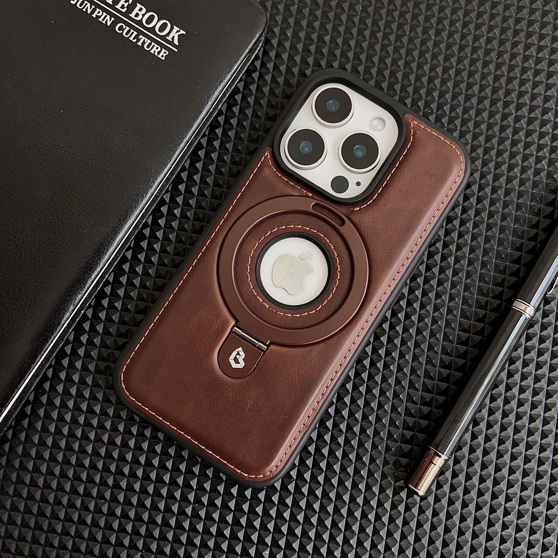 Applicable To Apple 17proMax Magnetic Bracket Mobile Phone Case Business IPhone 16 High End Leather 15 Drop Protection Case iPhone17proMax
Applicable To Apple 17proMax Magnetic Bracket Mobile Phone Case Business IPhone 16 High End Leather 15 Drop Protection Case iPhone17proMax