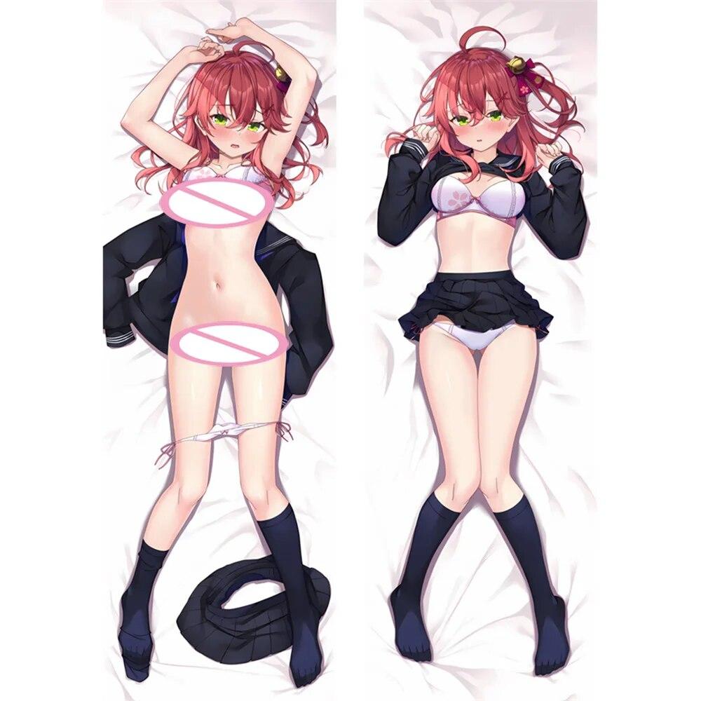 Наволочка VTuber Sakura Miko Dakimakura Waifu, наволочка с 2-сторонним принтом, обнимающая подушка для тела, подарок отаку
Наволочка VTuber Sakura Miko Dakimakura Waifu, наволочка с 2-сторонним принтом, обнимающая подушка для тела, подарок отаку